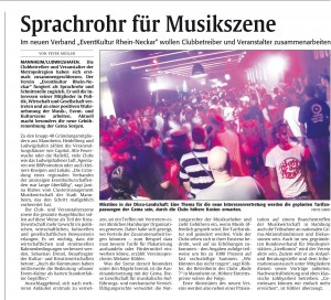Artikel Rheinpfalz 16.08.2012
